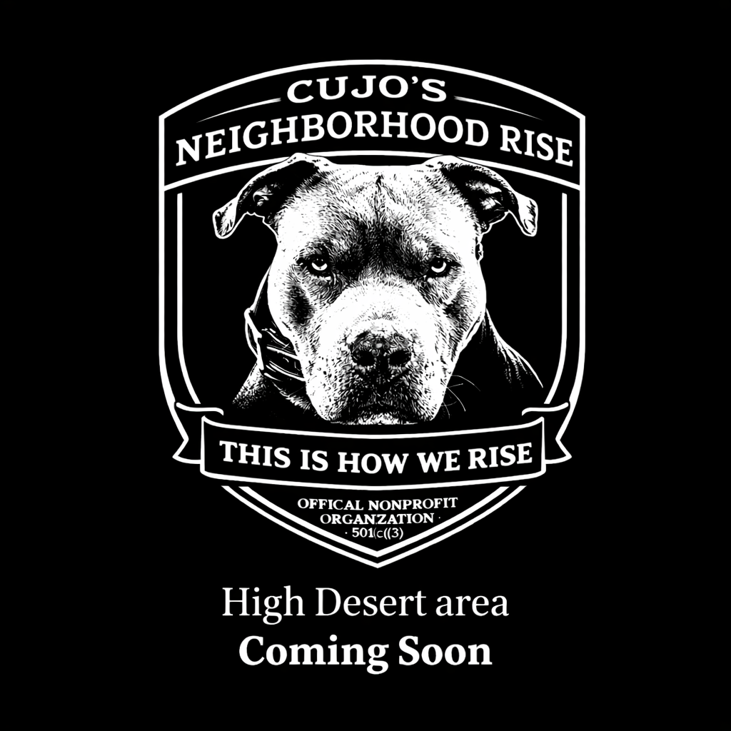 Cujo's Neighborhood Rise Logo